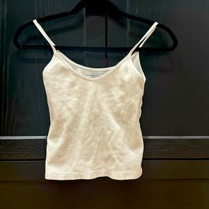 White brandy Melville top